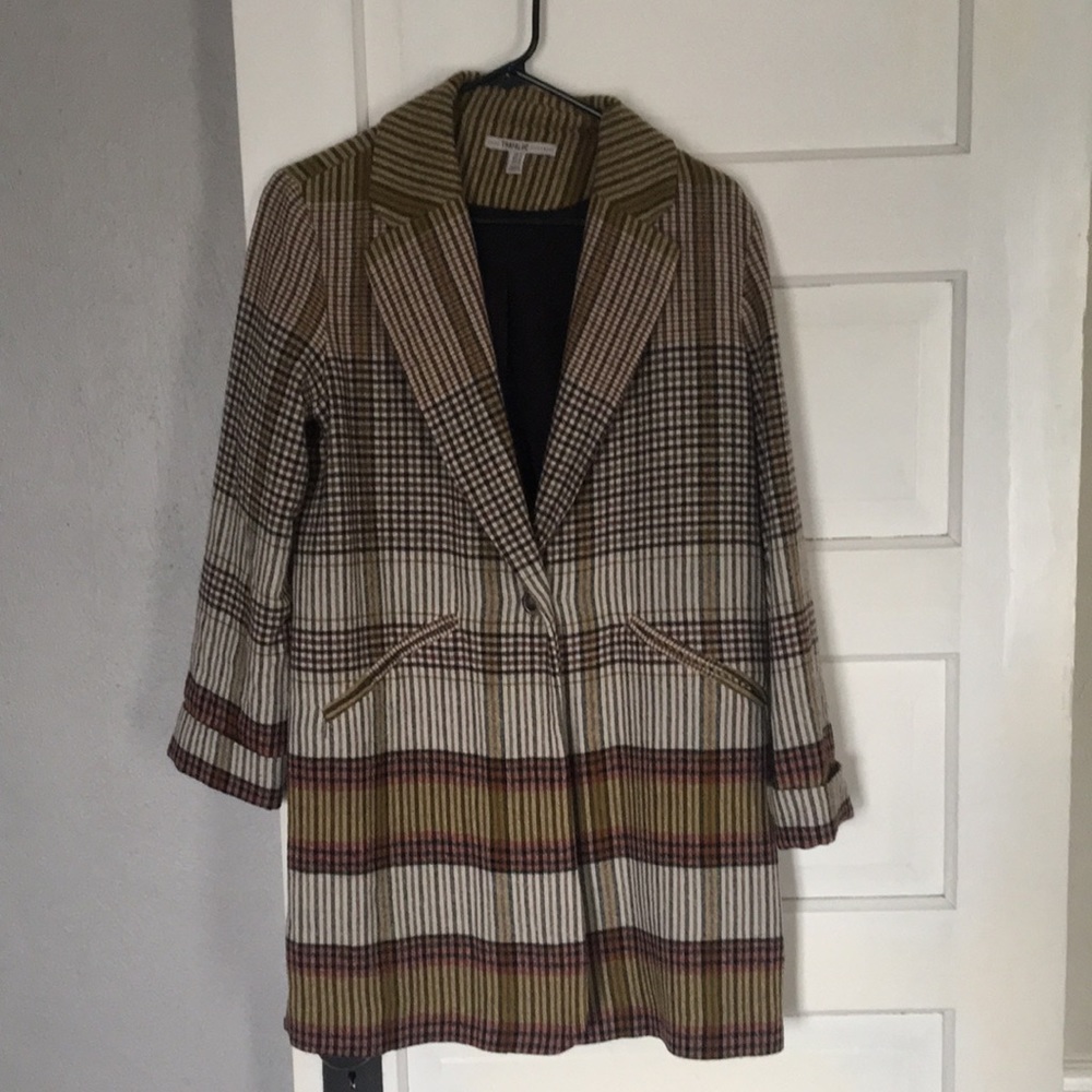 Zara One-Button Longline Blazer